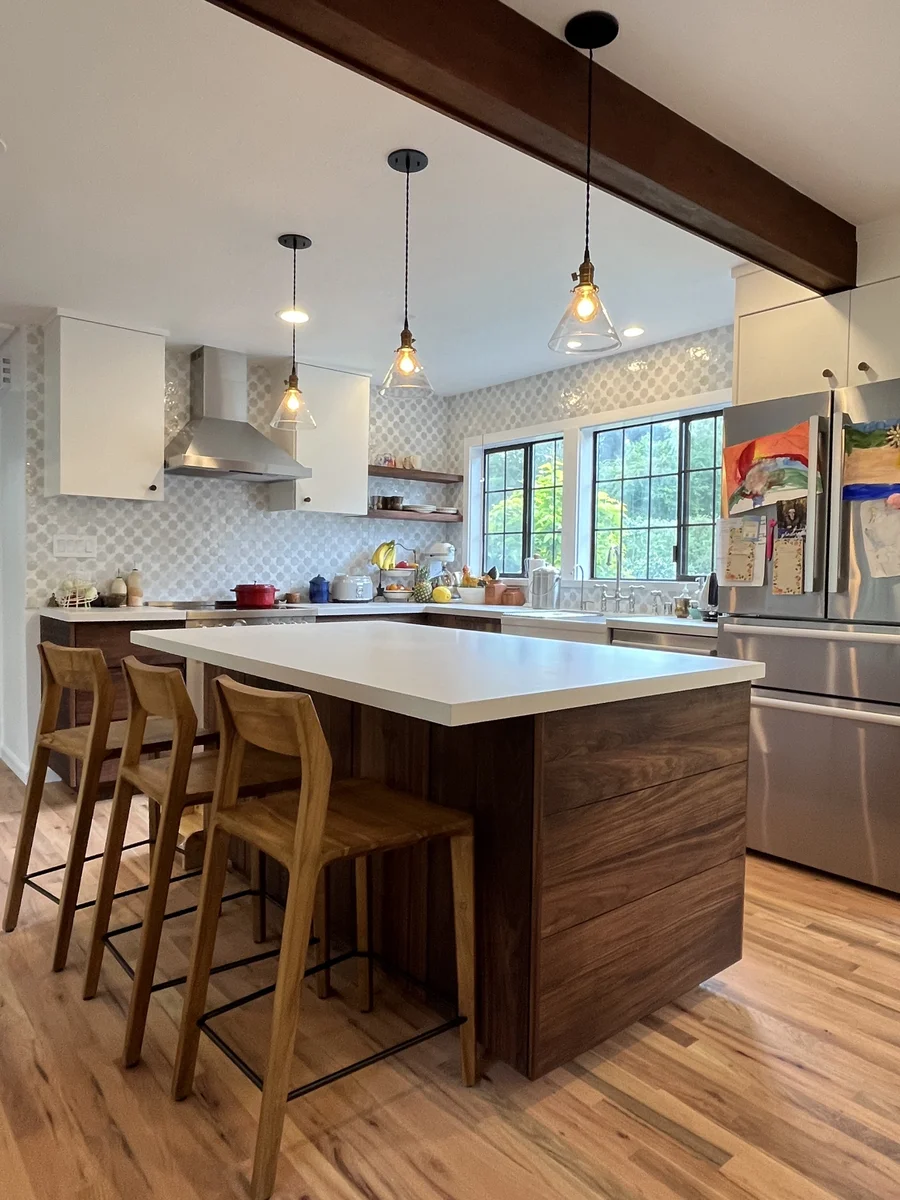 Walnut Kitchen Cabinets