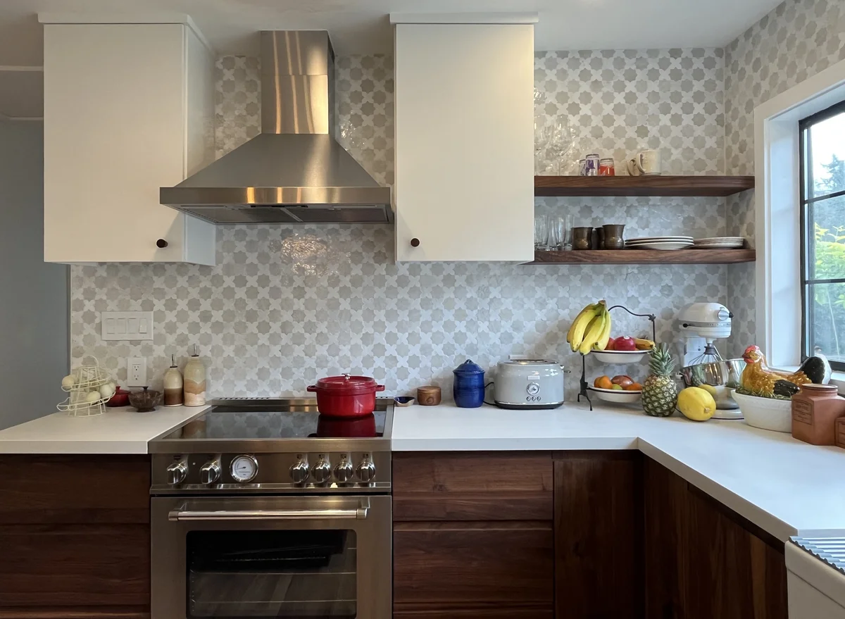 Walnut Kitchen Cabinets
