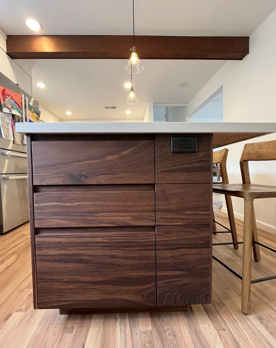 Walnut Kitchen Cabinets