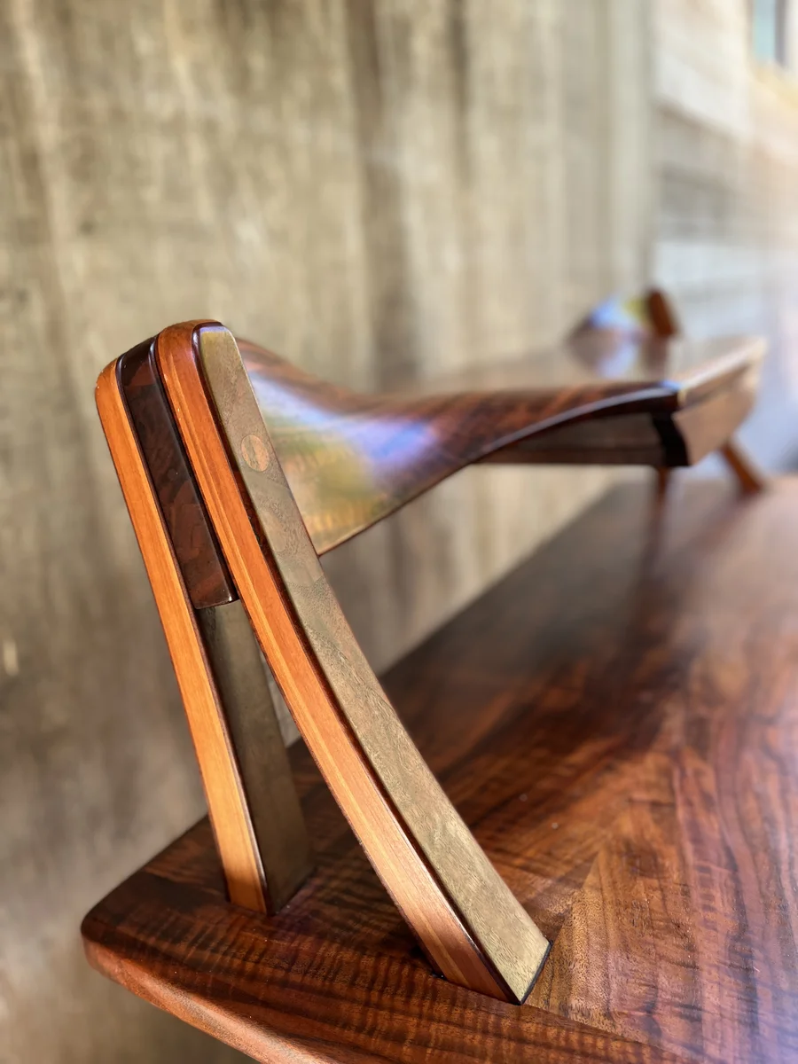 Butterfly Desk Detail