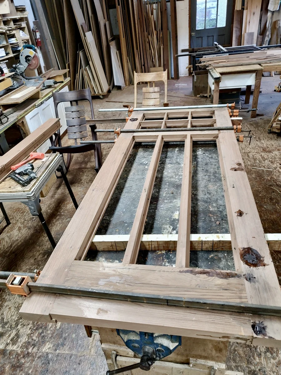 Door Under Construction