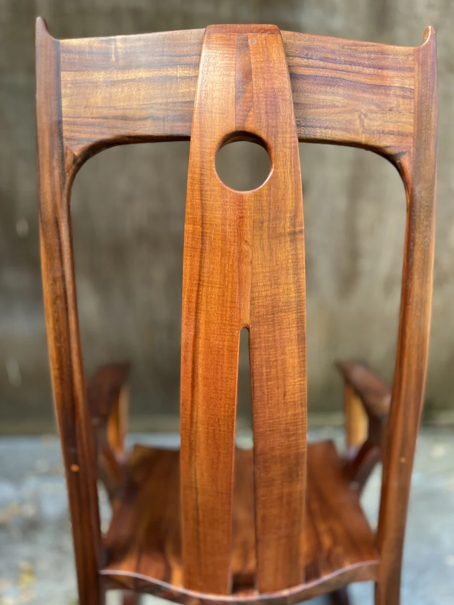 Koa Rocker Back