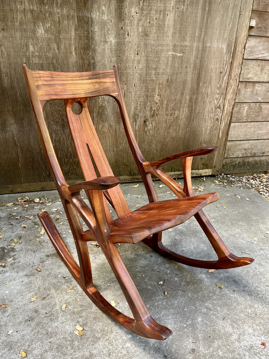 Koa Rocker Side