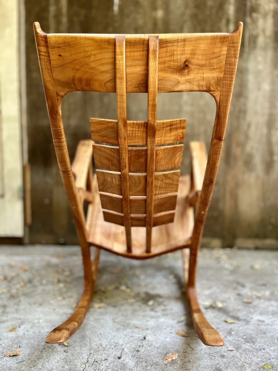 Maple Rocking Chair Back