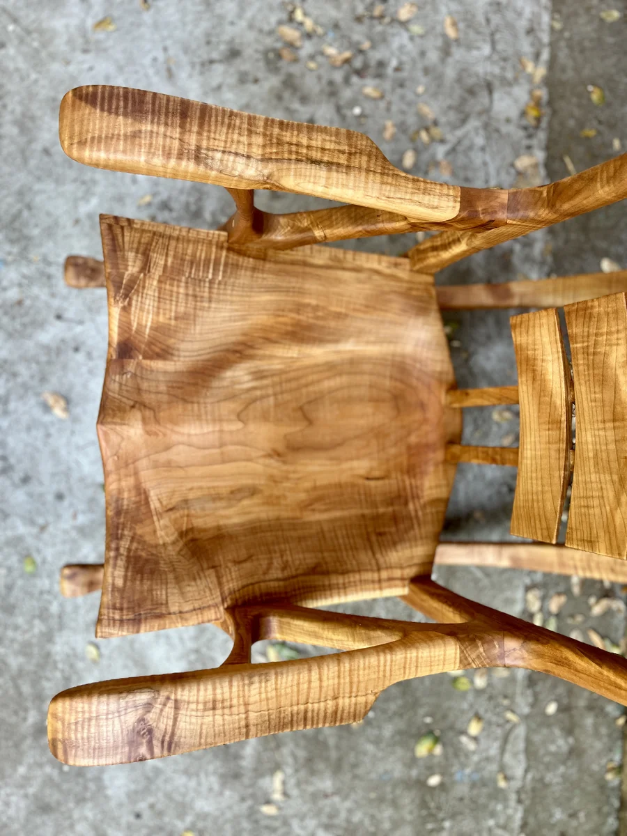Maple Rocking Chair Top